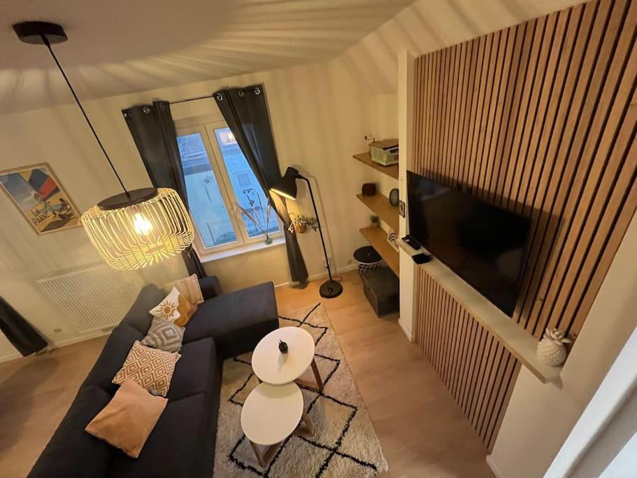Duplex Avec Parking A 100M De La Mer 드판 외부 사진