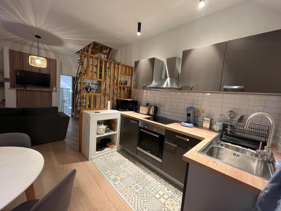 Duplex Avec Parking A 100M De La Mer 드판 외부 사진