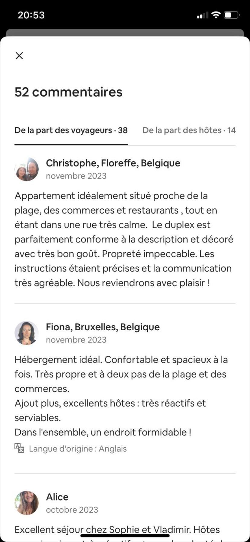 Duplex Avec Parking A 100M De La Mer 드판 외부 사진